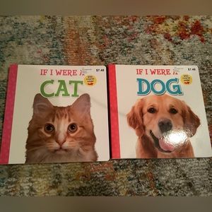 If I Were a Dog and If I Were a Cat Hardcover books